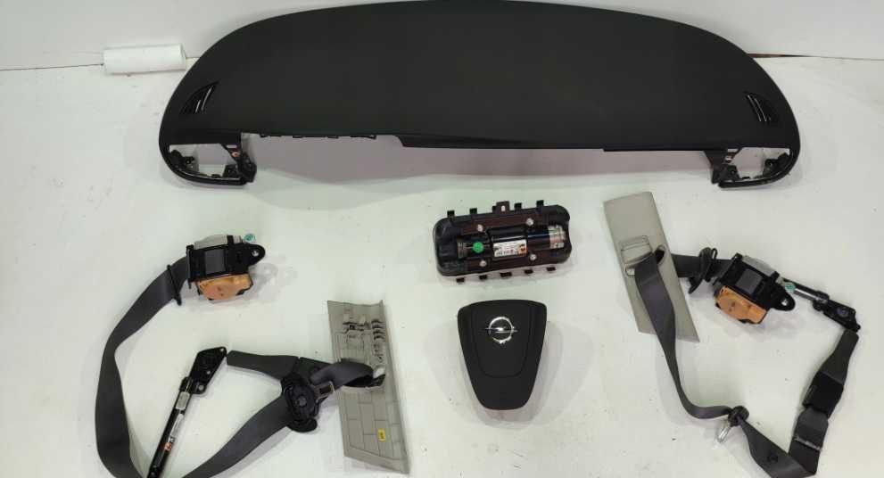 Opel Mokka X kit airbag volan pasager plansa de bord set centuri