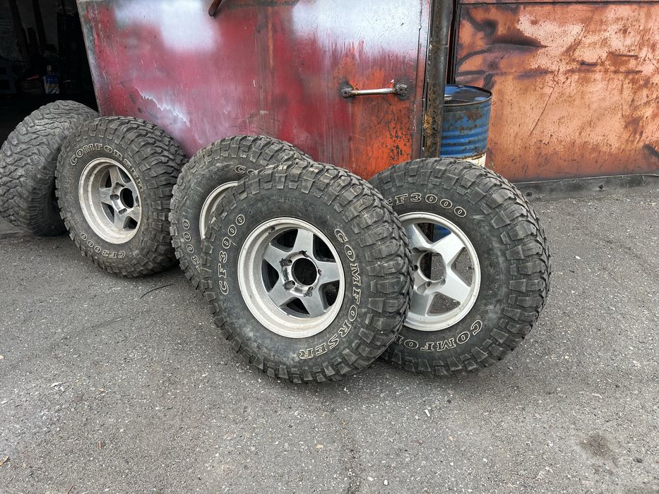 Шины с дисками 285/75R16 на TLC105