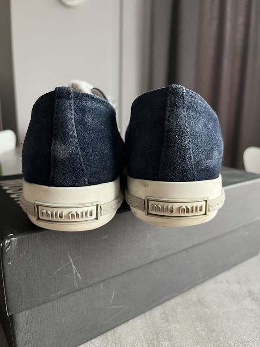 Обувки велур Miu Miu