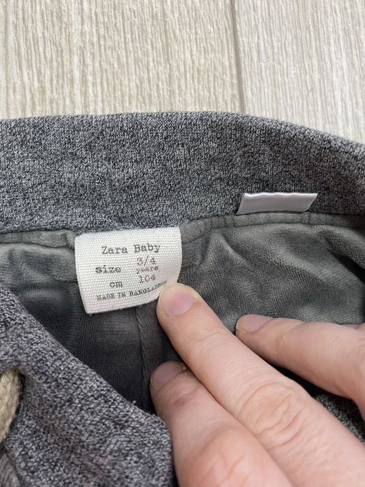 Теплые брюки на мальчика 3-4 лет