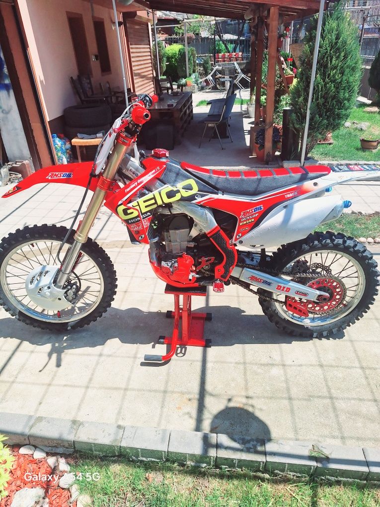 HONDA CRF 450R 2015 3 режима на каране