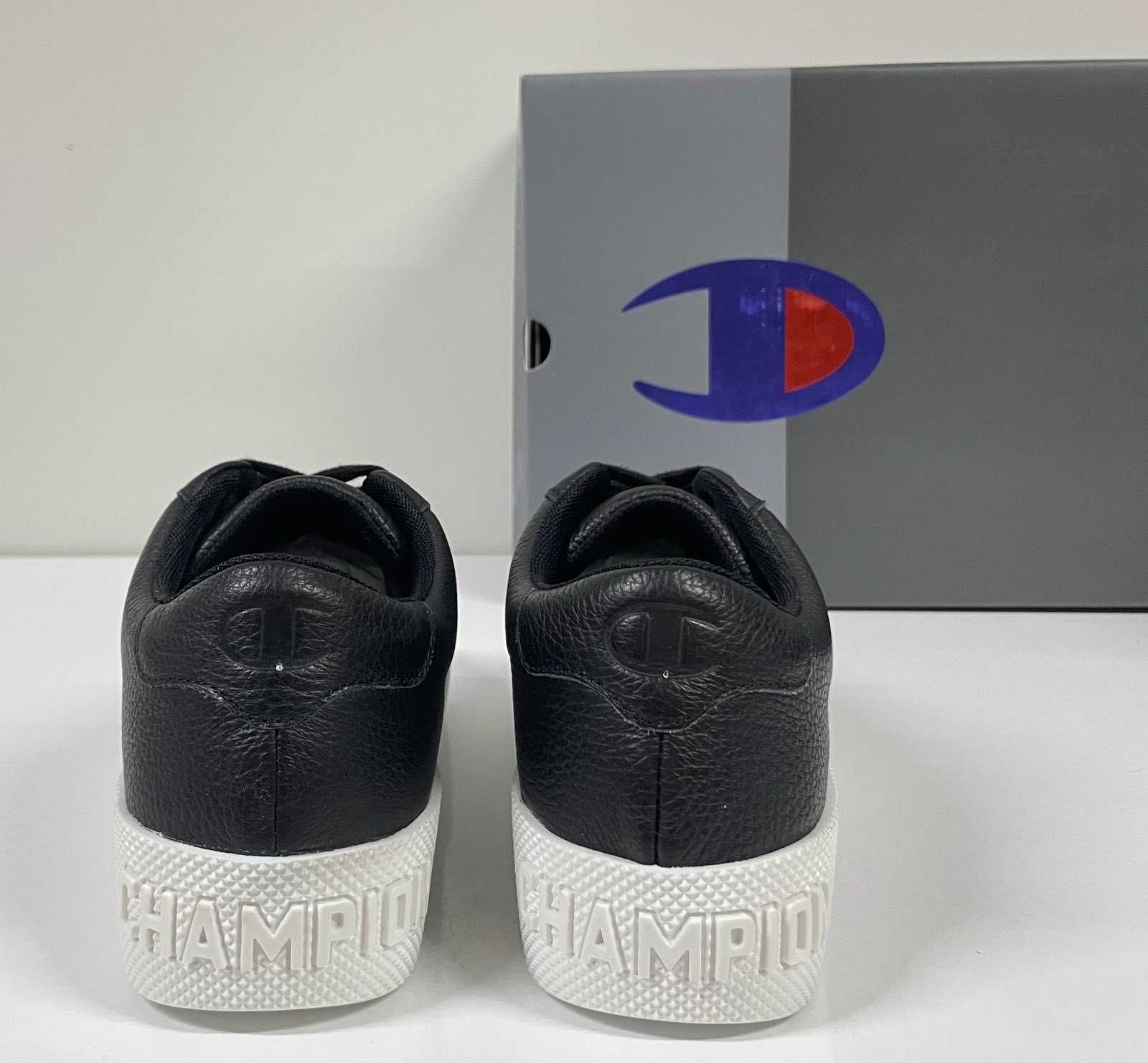 Champion Low Cut Black And White