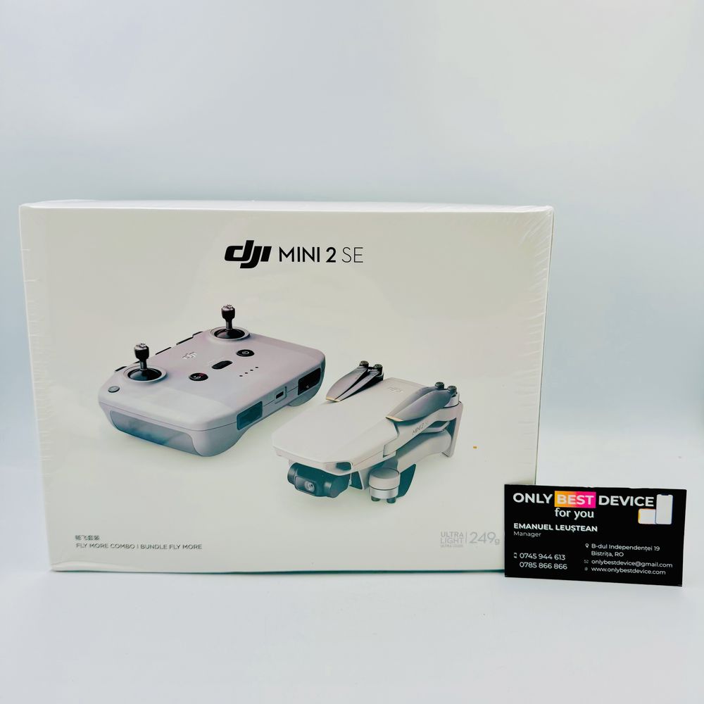 Drona DJI Mini 2 SE Fly More Combo Ultra Light 249g