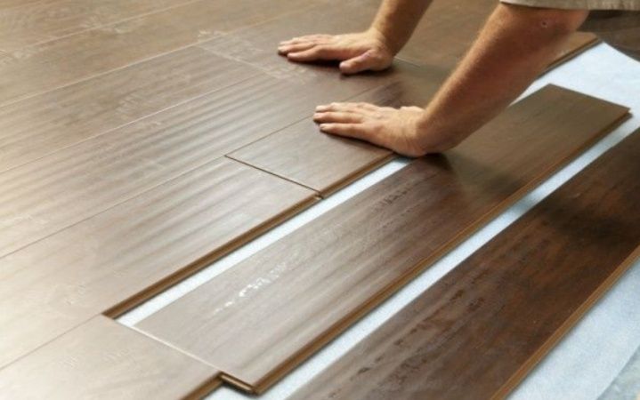 Укладка ламината Кварц винила sps