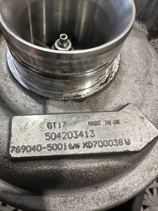 Turbina 504203413 Iveco Daily motor 2.3 HPI an 2007 - 2011