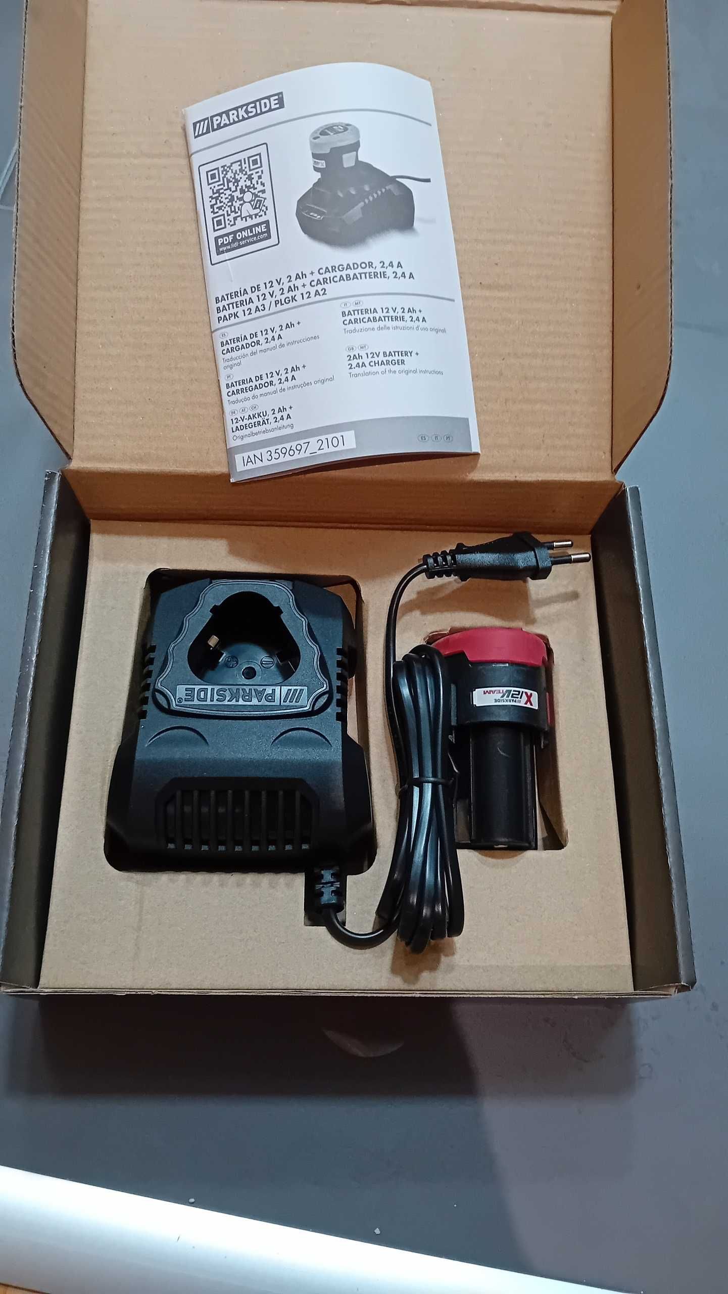 Батерия 12 V  2 Ah. Parkside