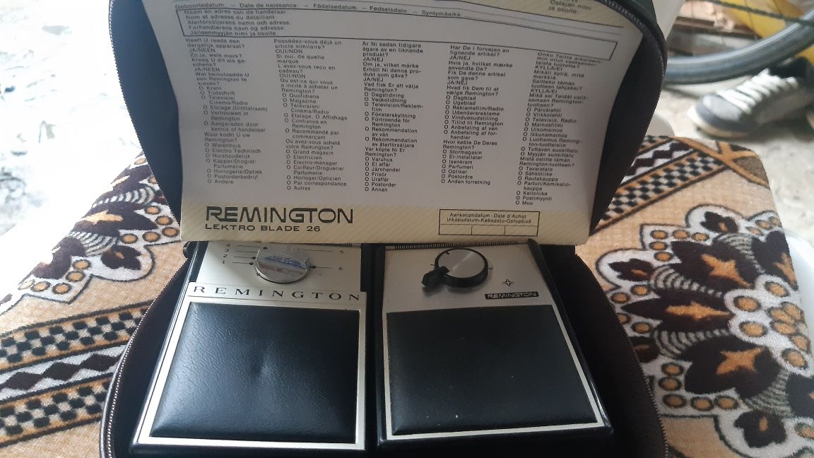 Masina de tuns Remington vintage