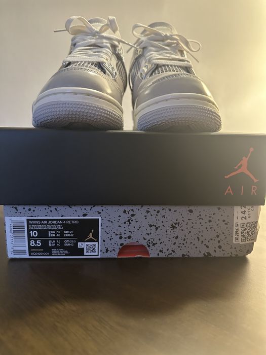 Jordan 4 Frozen Moments