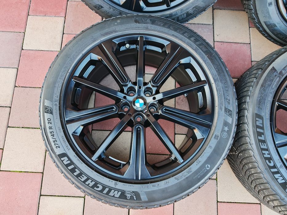 Jante BMW originale M-pachet X5-X6 275 45R20 Michelin iarnă