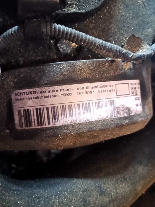 Vând motor bkc wolswagan