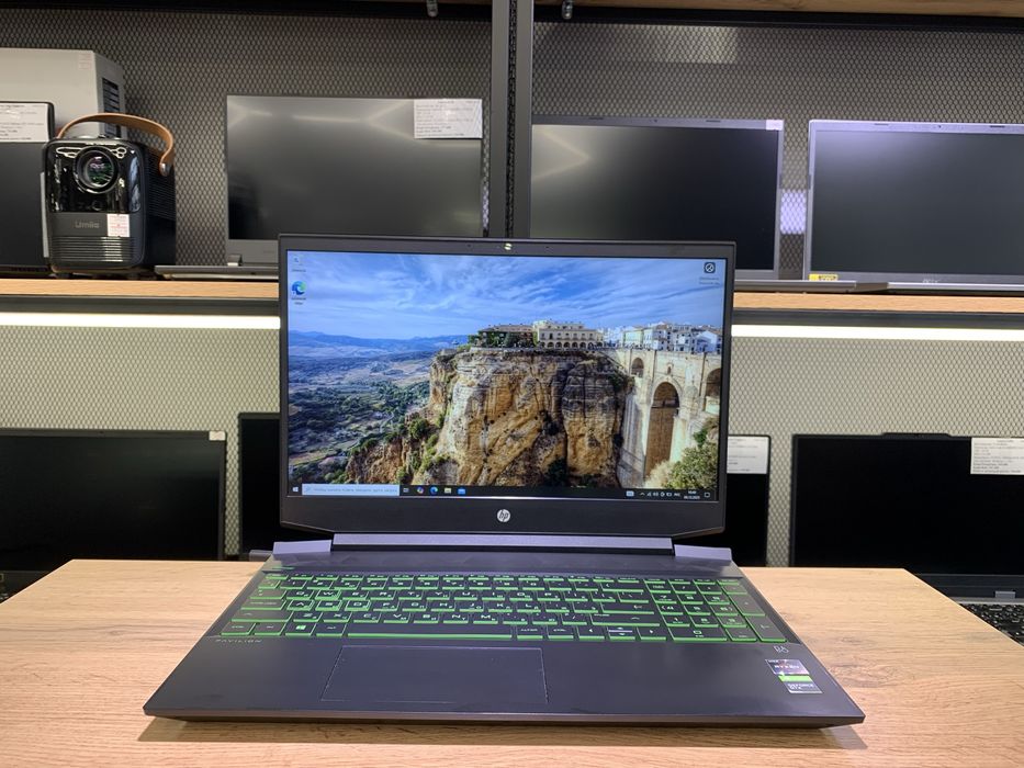 Ноутбук HP Pavilion,AMD Ryzen 5 3550H/8GB/SSD256GB/HDD1TB/GTX1650,1181