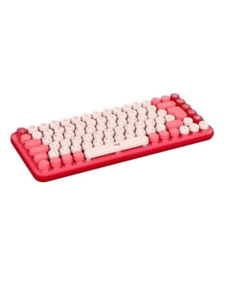 Клавиатура Logitech POP Keys красный