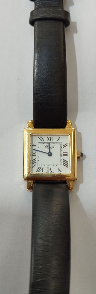 Ръчен дамски часовник Chopard златен 18к