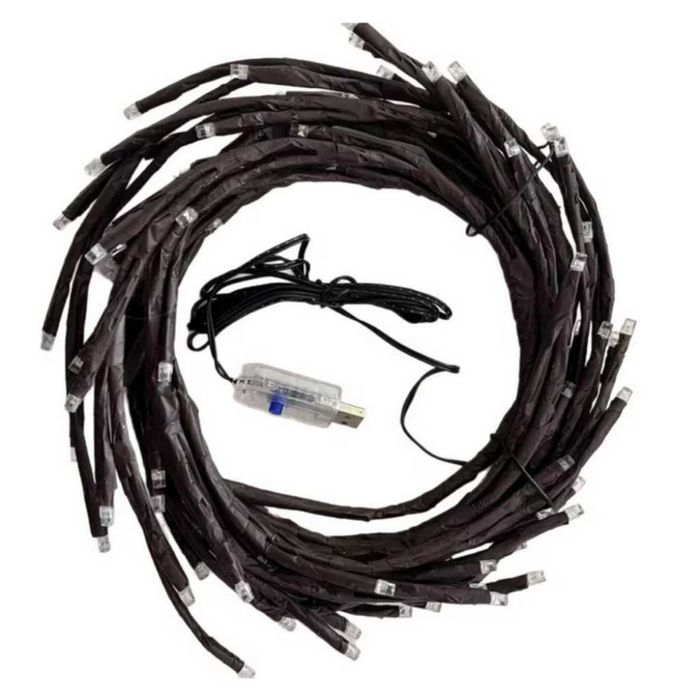 Стенна LED декорация с дистанционно-Дърво