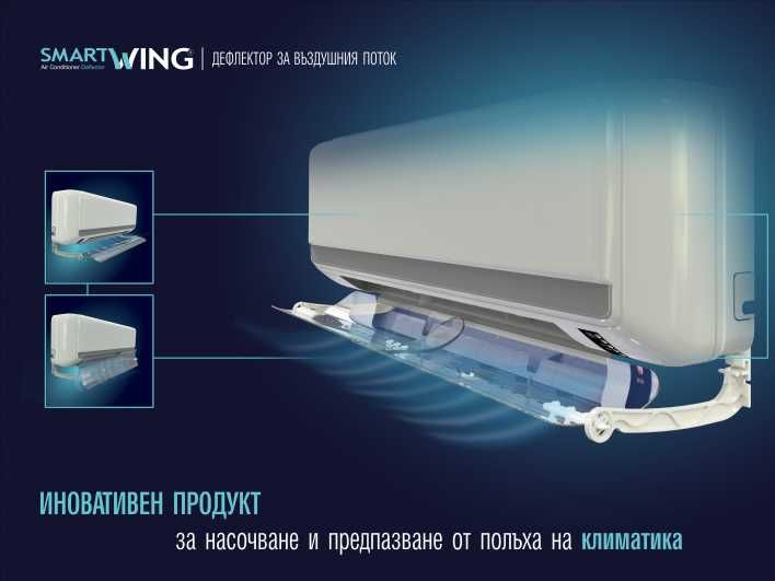 Дефлектор за климатик "Smart wing"