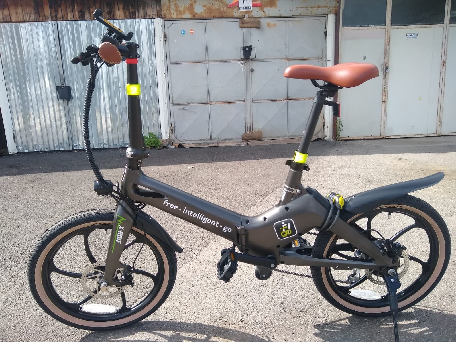 Bicicleta electrica Evolio X- Bike / Pliabila / IMPECABILA