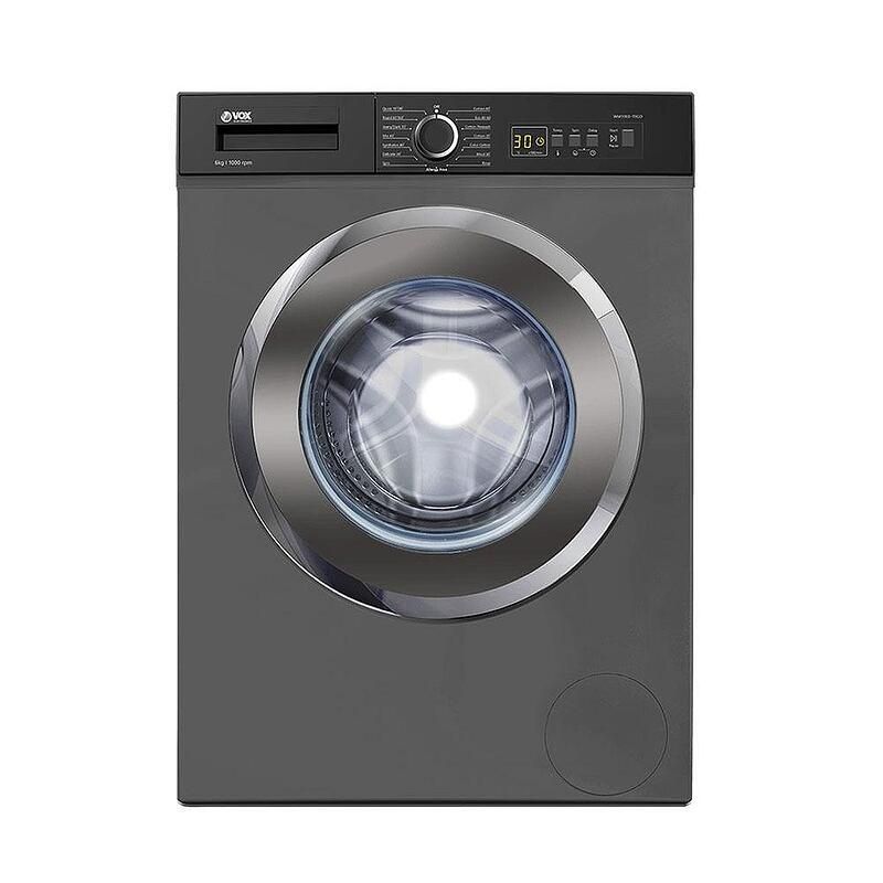 Нова сива пералня VOX WM 1060-T0GD, 5г гаранция