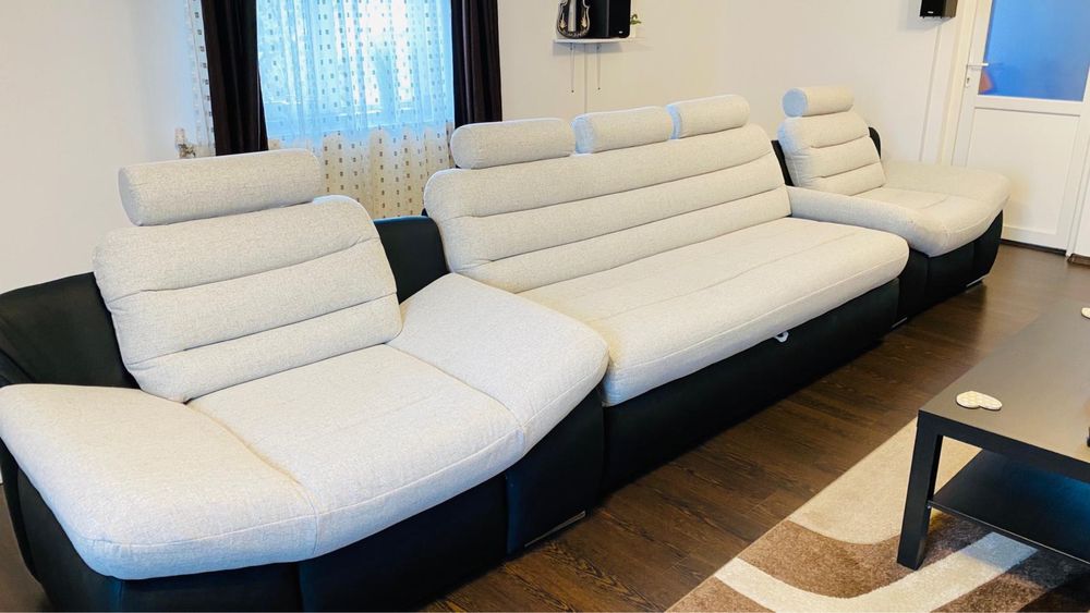 Vând set canapea + 2 fotolii – stare excelentă!