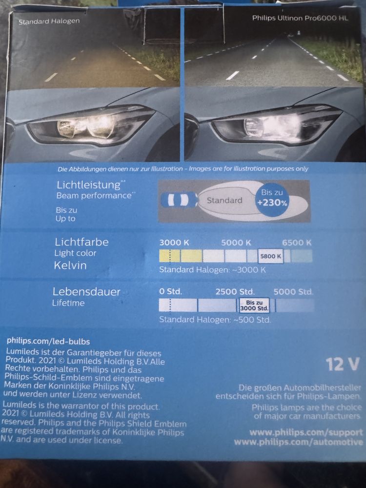 Led крушки на Philips H4