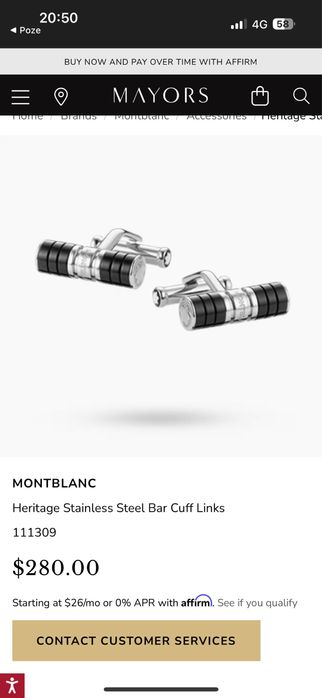Butoni Mont Blanc