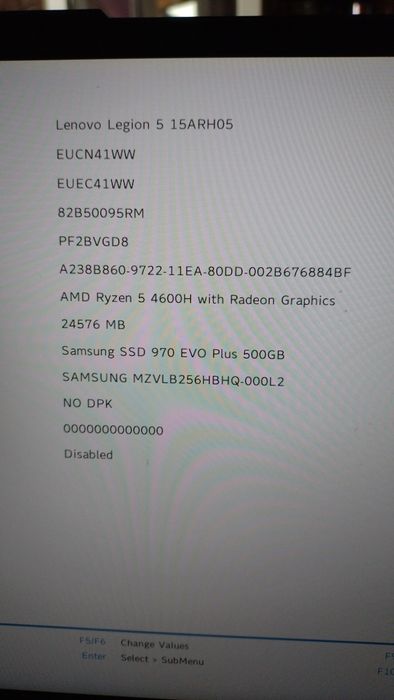 Laptop Lenovo Legion 5