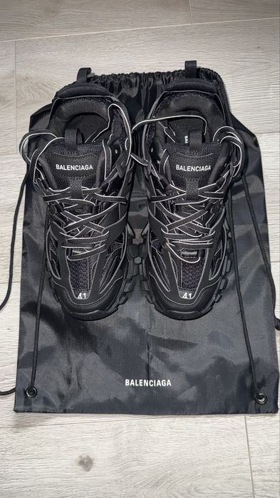 Balenciaga Track Black/Negri size 41 cu săculeț