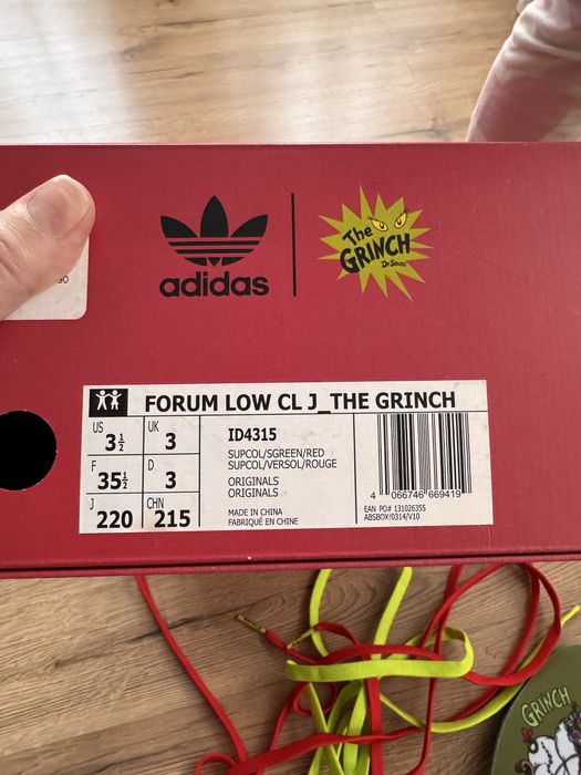 Vand Adidas The Grinch 35,5