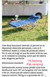 Șezlong camping, Pat camping cu saltea