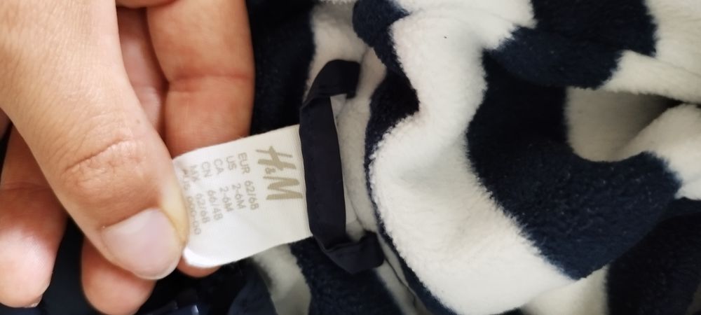 Salopeta întreaga overall căptușit si botosei 62-68