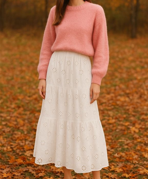 Fustă albă, George