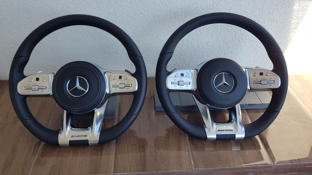 Mercedes AMG Волан с вибрация и Airbag Мерцедес A B C E S G GLS GLE GT