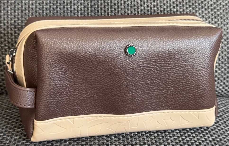 Оригинален кожен несесер BVLGARI - Нов