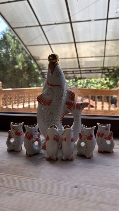 Сервиз (графин и рюмки) СССР