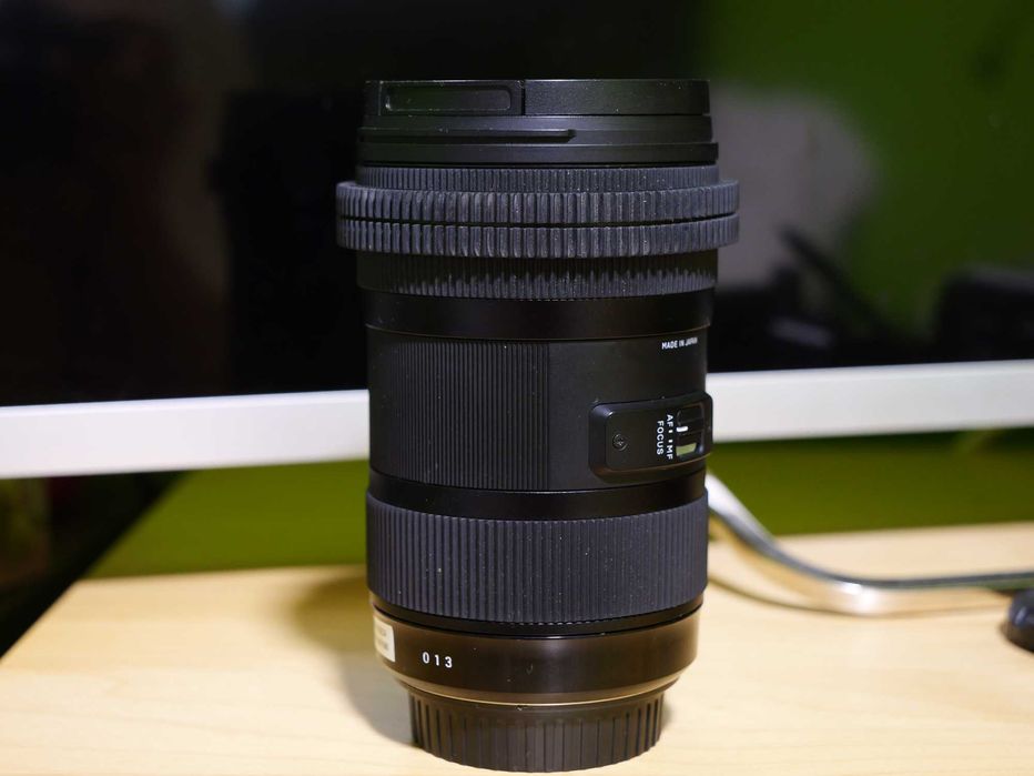 Obiectiv Sigma ART 18-35mm f1.8 DC pt Canon EF, optional Speedbooster