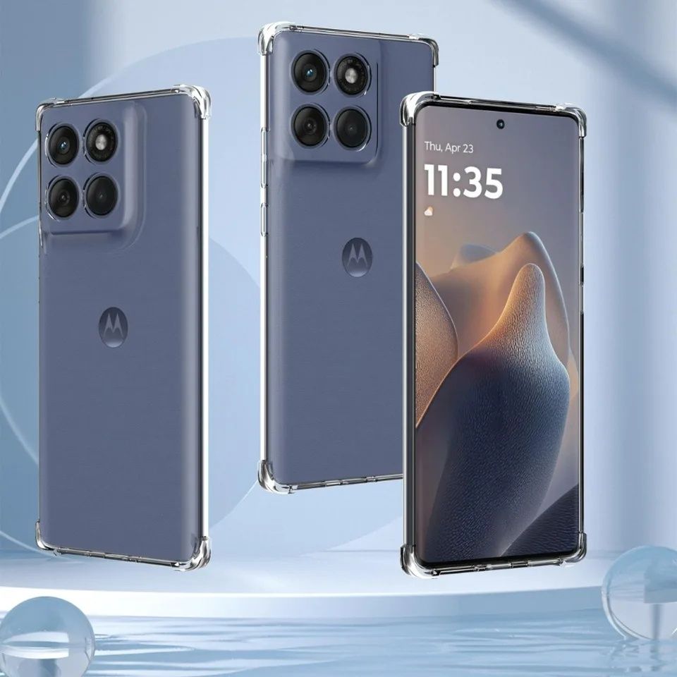 Motorola Edge 60 Pro / 60 / Fusion / Удароустойчив TPU силиконов кейс