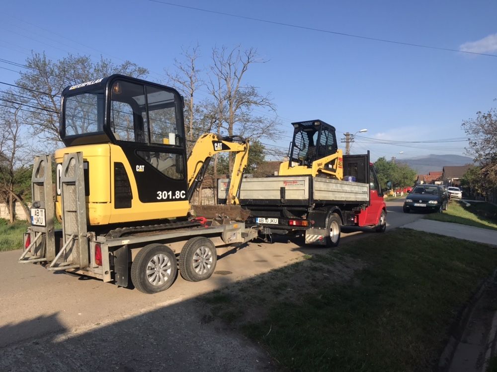 Prestări servicii cu miniexcavator