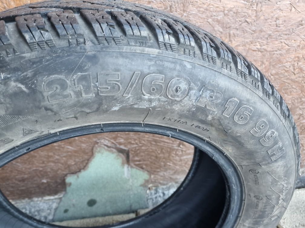 Зимни гуми Tigar 4 бр./ 215/60/16 - грайфер 6мм,Цена за 4 бр-80лв