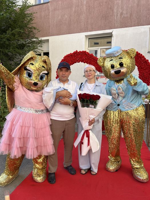 Тедди Мишки КУКЛА ЛОЛ Аниматоры Выписка Поздравление Лотос 1жас той