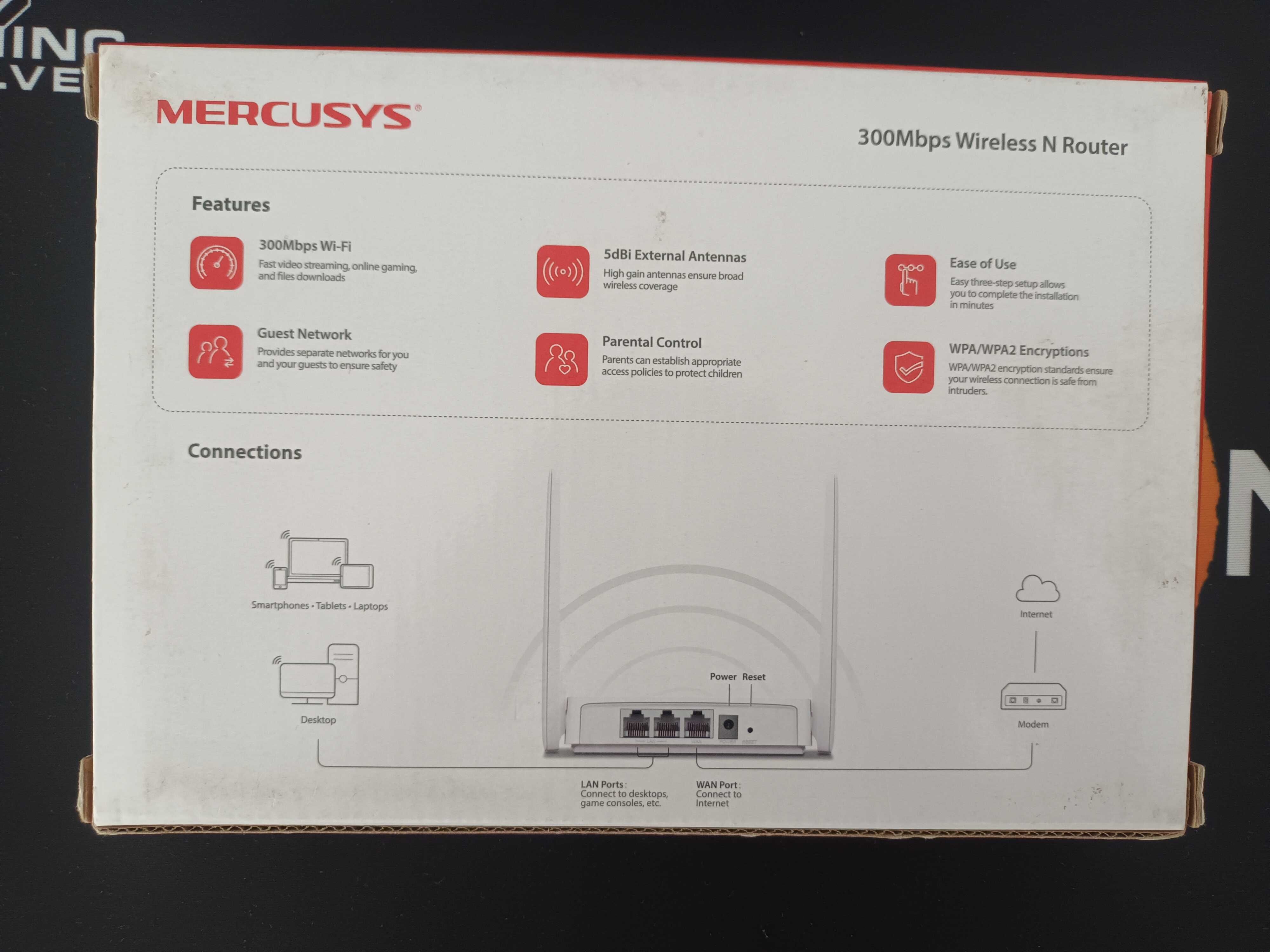 Router Mercusys 300mbps