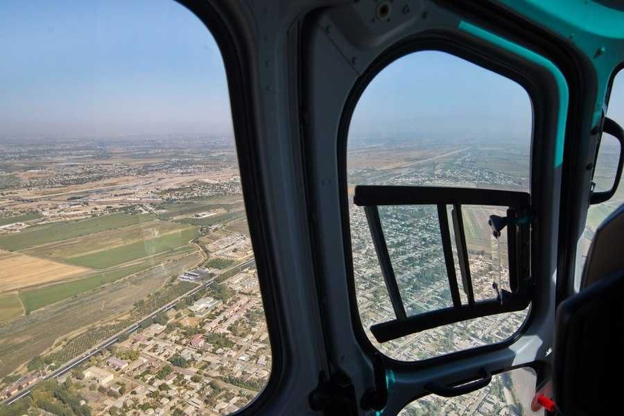 Вертолётные туры в Узбекистане!