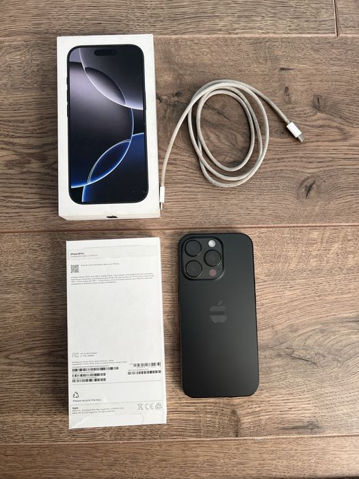 Iphone 16pro Black 128GB