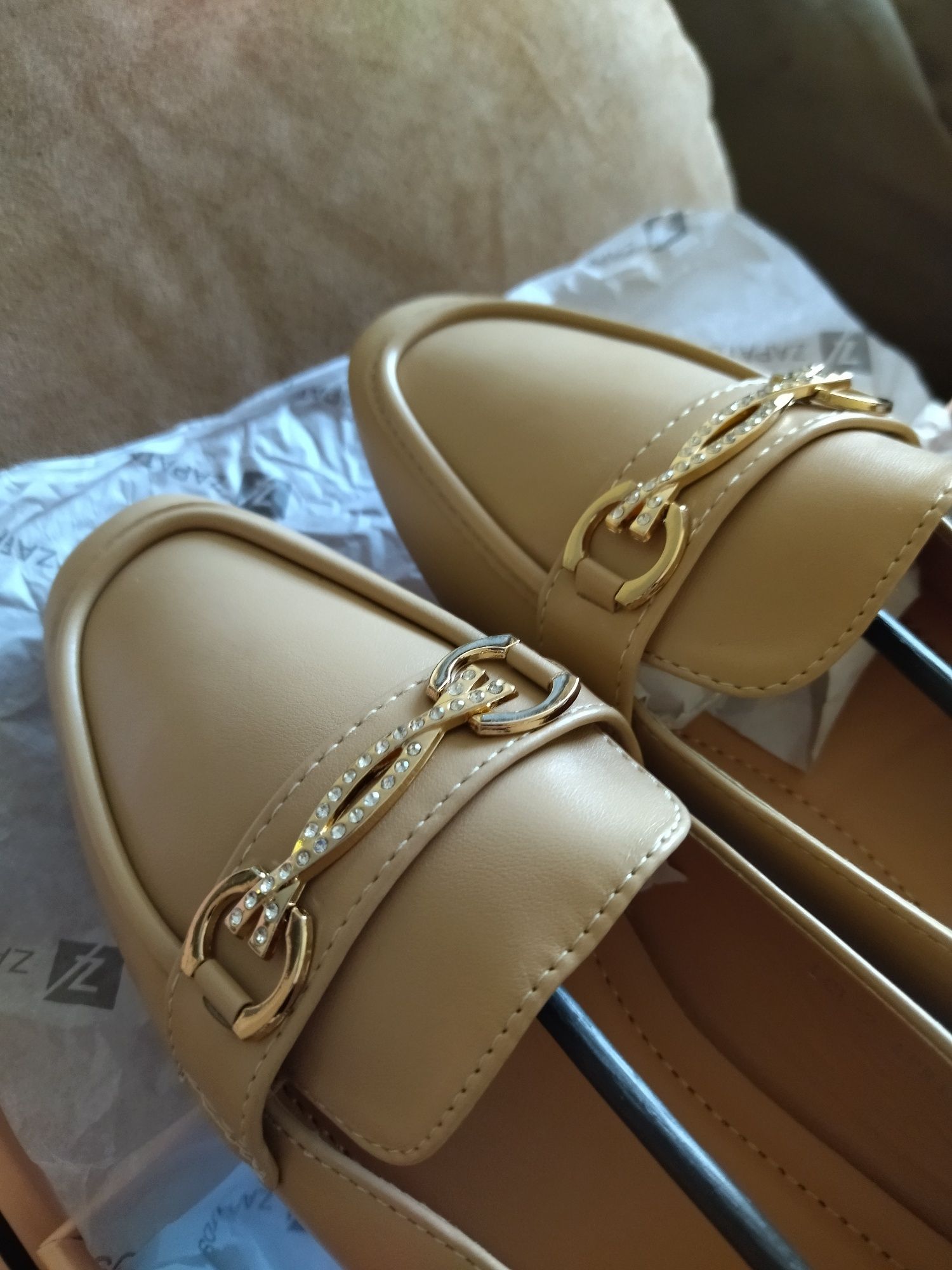 Дамски мокасини от Zapatos размер 38