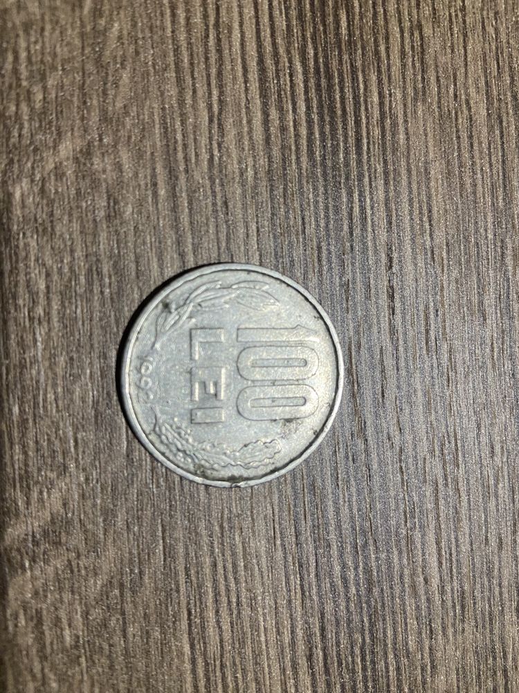 Moneda 100 lei anul 1992