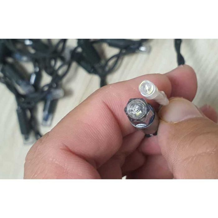 Instalatie perdea turturi FLASH fir gros LED foarte mare 23.5 13.5 8m