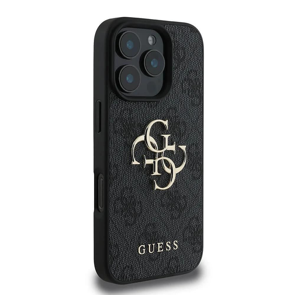 Guess hardcase 4g big logo – iphone 16 pro max – черен
