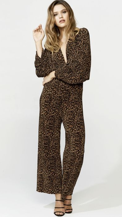 Salopeta Bardot Animal Print