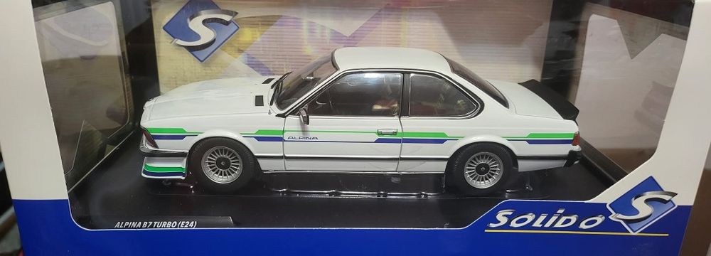Machetă Bmw Alpina  B7 Turbo e24 1/18 Solido
