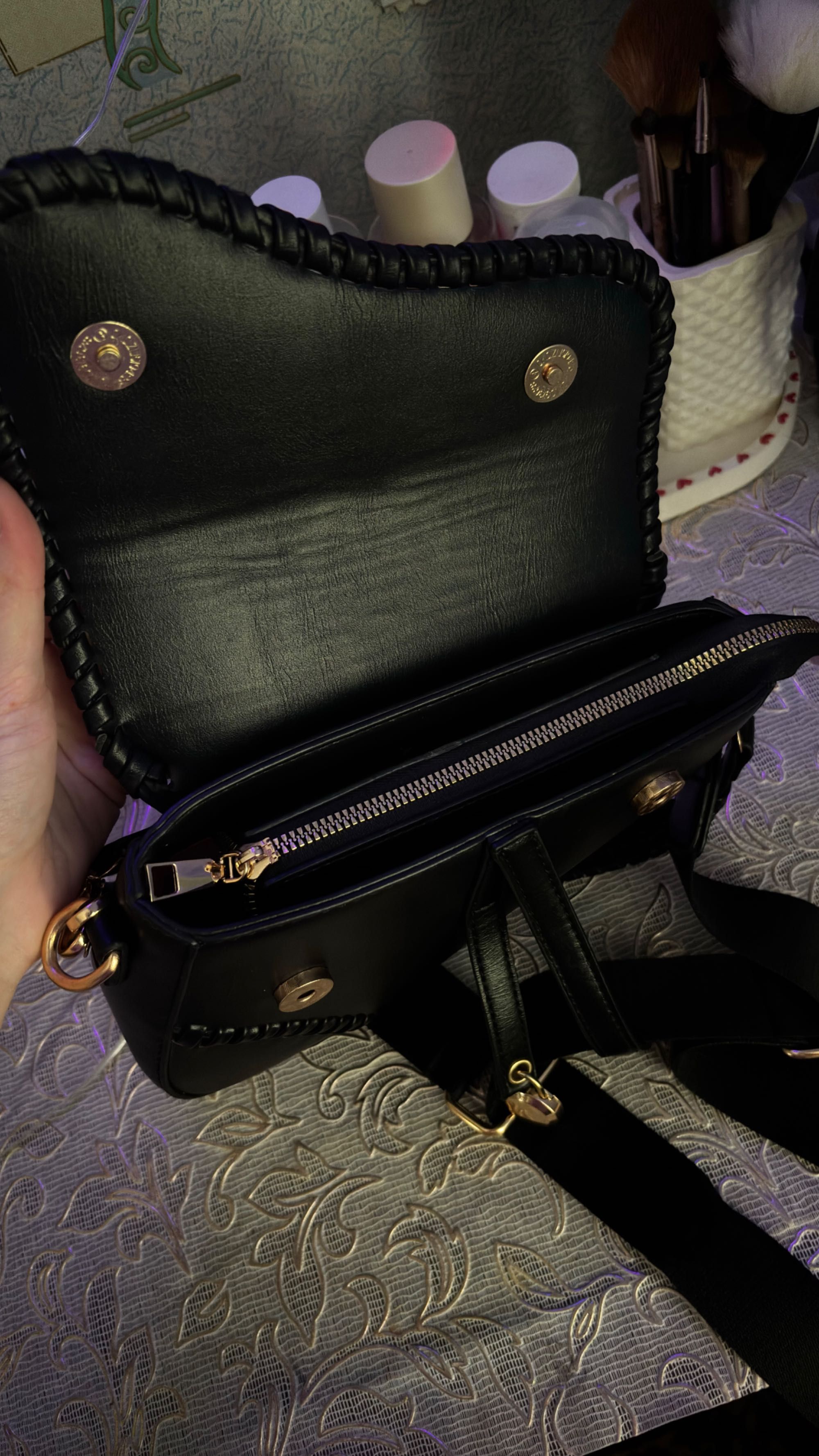 Сумка черная dior