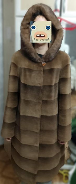 Продам или обменяю шубу стриженый бобер + норка