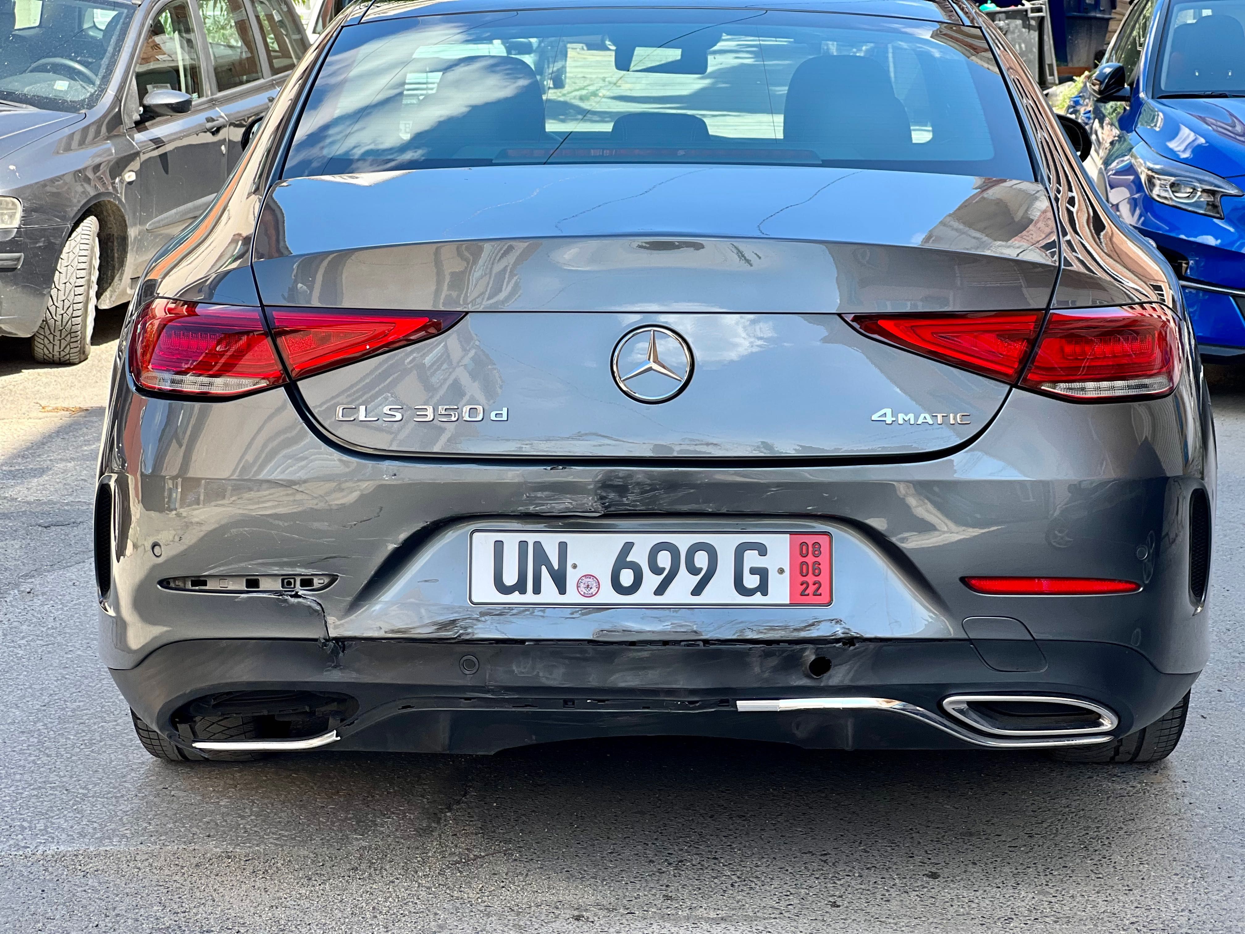 Mercedes CLS W257 AMG мерцедес цлс С257 АМГ задна броня